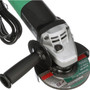 Metabo HPT G12SR4  4-1/2 Inch 6.2 Amp Slide Switch Angle Grinder Kit with 5 Abrasive Wheels Image 1
