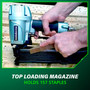 Metabo HPT N5024A2  16 Gauge 1" Wide Crown Stapler for 1" to 2" Length Staples Image 5
