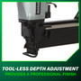 Metabo HPT N5024A2  16 Gauge 1" Wide Crown Stapler for 1" to 2" Length Staples Image 6