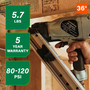 Metabo HPT NR65AK2S  36 Degree 2-1/2 Inch Strap-Tite Metal Connector Nailer with Short Magazine Image 1