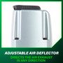 Metabo HPT NR65AK2S  36 Degree 2-1/2 Inch Strap-Tite Metal Connector Nailer with Short Magazine Image 5