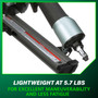 Metabo HPT NR65AK2S  36 Degree 2-1/2 Inch Strap-Tite Metal Connector Nailer with Short Magazine Image 7