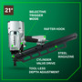 Metabo HPT NR83A5  21 Degree 3-1/4" Plastic Collated Framing Nailer with Depth Adjustment Image 2