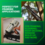 Metabo HPT NR83A5  21 Degree 3-1/4" Plastic Collated Framing Nailer with Depth Adjustment Image 4