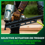 Metabo HPT NR83A5S  21 Degree 3-1/4" Plastic Collated Framing Nailer without Depth Adjustment Image 7