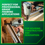 Metabo HPT NR90AES1  21 Degree 3-1/2 Inch Plastic Collated Framing Nailer Image 2