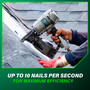 Metabo HPT NV45AB2 1-3/4 Inch Coil Roofing Nailer (Side Load)  Image 3