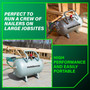 Metabo HPT UA3810AB  10-Gallon ASME Certified Reserve Air Tank  Image 2