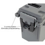 Sheffield 12628  Water Resistant Plastic Field Box (Ammo Can) - Gray Image 3