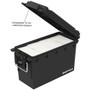 Sheffield 12629  Water Resistant Plastic Field Box (Ammo Can) - Black Image 1