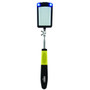 General Tools 80560  Telescoping Lighted 2" x 3" Glass Inspection Mirror (02146) Image 0