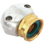 Gilmour 801014-1001  5/8" to 3/4" Hose Repair Female Connector / Coupler End - Zinc and Brass (01FZ) Image 0