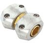 Gilmour 801124-1001  5/8" to 3/4" Hose Repair Mender / Union - Zinc and Brass (01HMZ) Image 0 Gilmour 801124-1001  5/8" to 3/4" Hose Repair Mender / Union - Zinc and Brass (01HMZ) Image 0