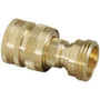 Nelson 801904-1002  Adapter Hose Quick Connect Brass Male/Female Image 0