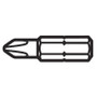 Lutz 23035  #2 Phillips Reduced Head x 1" Insert Bits - 250 per Jar Image 0