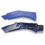 Lutz 35699  #357 Blue Quick Change Heavy Duty Utility Knife and Plastic Holster (357-BL) Image 2