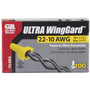 GB Gardner Bender 10-084  WingGard ULTRA High-Leverage Easy-on Wing-type Twist-on Wire Connector - Yellow #22-#10 AWG - 100 per Box Image 2