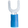 GB Gardner Bender 20-114  Vinyl Insulated Spade Terminal for #8-#10 Stud - Blue 16-14 AWG - 20 per Package Image 0