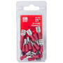 GB Gardner Bender 20-141F  Vinyl Insulated Female 1/4" (0.250") Tab Disconnects - Red 22-16 AWG - 21 per Package Image 1