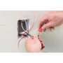 GB Gardner Bender 25-086  WingGard ULTRA High-Leverage Easy-on Wing-type Twist-on Wire Connector  - Red #22-#6 AWG - 25 per Bag Image 3