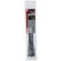GB Gardner Bender 45-312UVB  11" Double Lock Cable Ties 75-lb Black - 8 per Bag Image 2