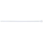 GB Gardner Bender 46-104  4" Double Lock Cable Ties 18-lb Natural White - 100 per Bag Image 0