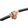 GB Gardner Bender GSBC-2  #6-#2 AWG Solid Copper Split Bolt Connectors - 2 per Package Image 2