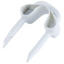 GB Gardner Bender MSW-1540  1/8" Fiber Insulated Steel Staples for Low Voltage - White - 40 per Package Image 0