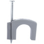 GB Gardner Bender PSG-15  7/16" Gray Plastic Coaxial Cable Staple - 15 per Package Image 0