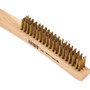 Forney 70518  Wire Scratch Brush-Brass-Curved Wd Hndl 13 Image 2