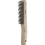Forney 70520  Wire Scratch Brush-Ss-Wood Shoe Hndl 10-1/ Image 2