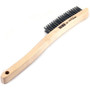 Forney 70521  Wire Scratch Brush-Ss-Curved Wd Hndl 13-3/ Image 1