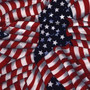 Chill-Its 6700  Evaporative Cooling Bandana - Tie Style - Stars & Stripes Design (12303) Image 4