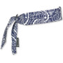 Chill-Its 6700  Evaporative Cooling Bandana - Tie Style - Navy Blue Western Design (12306) Image 0