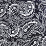 Chill-Its 6700  Evaporative Cooling Bandana - Tie Style - Navy Blue Western Design (12306) Image 4
