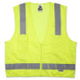 GloWear 8250Z  Class 2 Surveyors Safety Vest - Lime - S/M (21423) Image 0