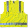 GloWear 8250Z  Class 2 Surveyors Safety Vest - Lime - 2X/3XL (21427) Image 2