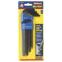 Eklind 13609  9 Piece Ball Tip Long Series L-Type Metric Hex Key Set (1.5mm to 10mm) Image 2