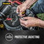 3M 10414NA  Scotch Super 33+ Vinyl Electrical Tape, 3/4-in by 450-in, 1-Roll with Dispenser Image 2