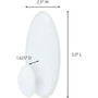 3M 17019-ES  Command White Clothes Hanger Large Image 2