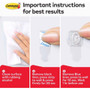 3M 17026CLR-ES  Command Clear Decorating Clips 20 per Package with 24 Strips Image 1