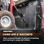 Keeper 03508-V  1" x 8' Ratchet Camo Tie-Downs with Vinyl Coated S-Hooks - 4 Straps per Package Image 2