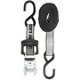 Keeper 05503  1-1/4" x 14' High Tension Ratchet Tie-Down Straps with Vinyl Coated S-Hooks - 4 Straps per Package Image 2