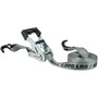 Keeper 05510  1" x 12' High Tension Ratchet Tie-Down Straps with Vinyl Coated J-Hooks - 4 Straps per Package Image 5