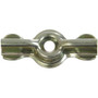 National N106-815  Full Turn Buttons 1-3/4" - Zinc Plated - 4 per Package (V83) Image 0