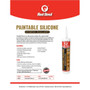 Red Devil 0985  Paintable Silicone Hybrid Sealant 9.0 FL. Oz. Cartridge White Image 1