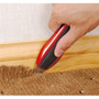 Tajima AC-521R  Utility Knives & Blades - 3/4" Red Aluminist 521 FIN Snap Blade Box Cutter with Dial Lock & Razar Black Blade Image 2