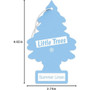 Little Trees U1P10574  Car Air Freshener Summer Linen Scent - Single Tree per Package Image 6