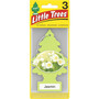 Little Trees U3S32033  Car Air Freshener Jasmine Scent - 3 Trees per Package Image 1