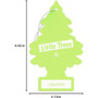 Little Trees U3S32033  Car Air Freshener Jasmine Scent - 3 Trees per Package Image 6